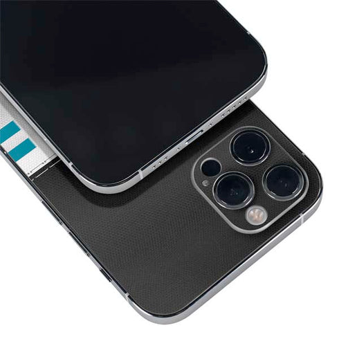 NFL Jacksonville Jaguars White Striped iPhone 12 Pro Skin